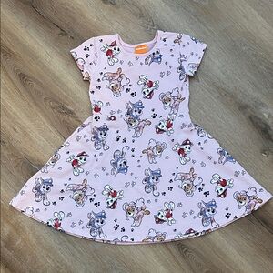 Nickalodean Paw Patrol Pink Girls Dress Size 6 Cartoon